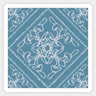 Seamless colourful ornament tiles Sticker